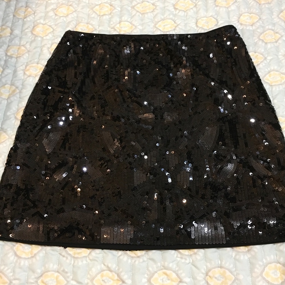 Dknyc Block Short , Shiny Sequence , Black Skirt,… - image 2